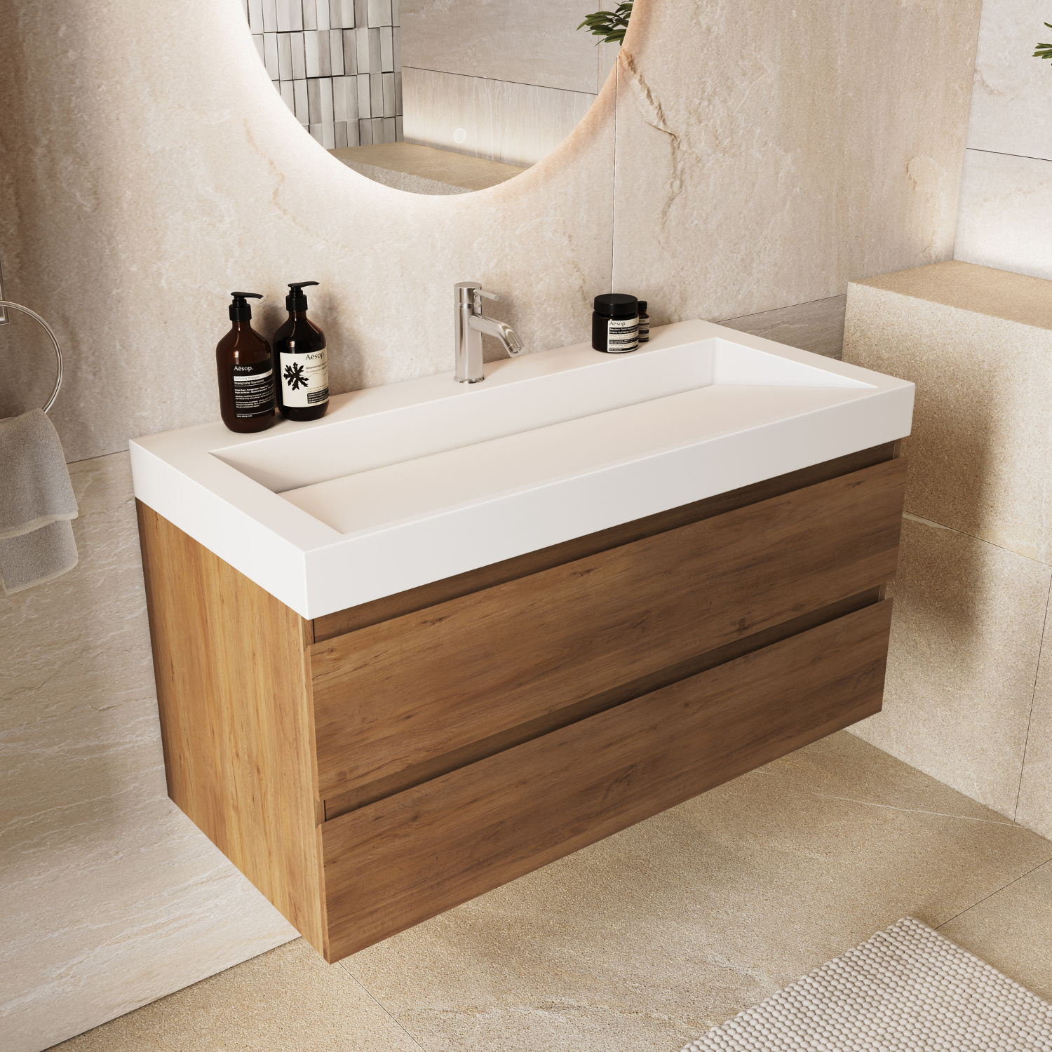 mobili bagno 60 cm a terra