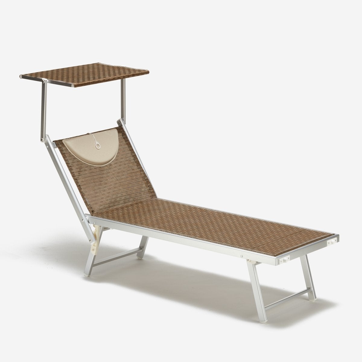 Transat de plage bain de soleil en aluminium Santorini Limited Edition - 5