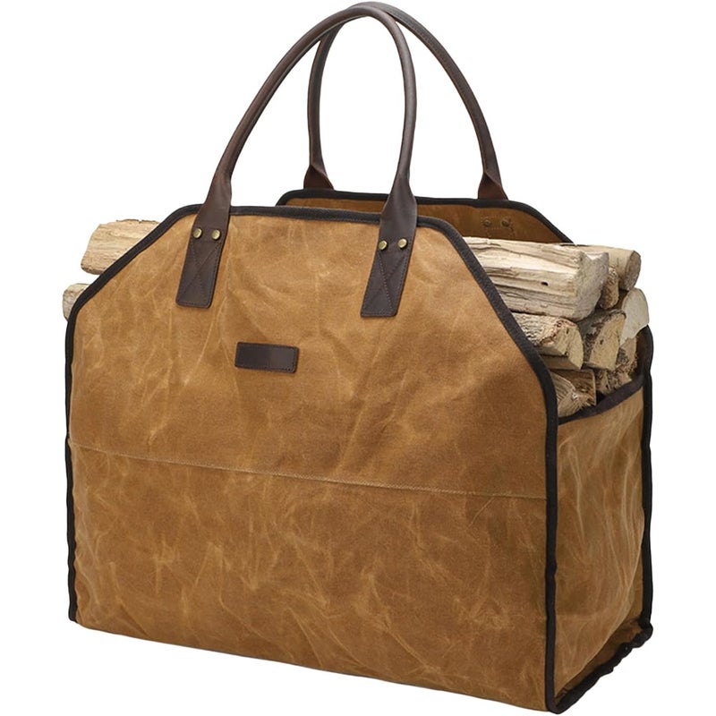 Torba na drewno opałowe, wodoodporna torba na drewno | Wytrzymała, wzmocniona torba na drewno