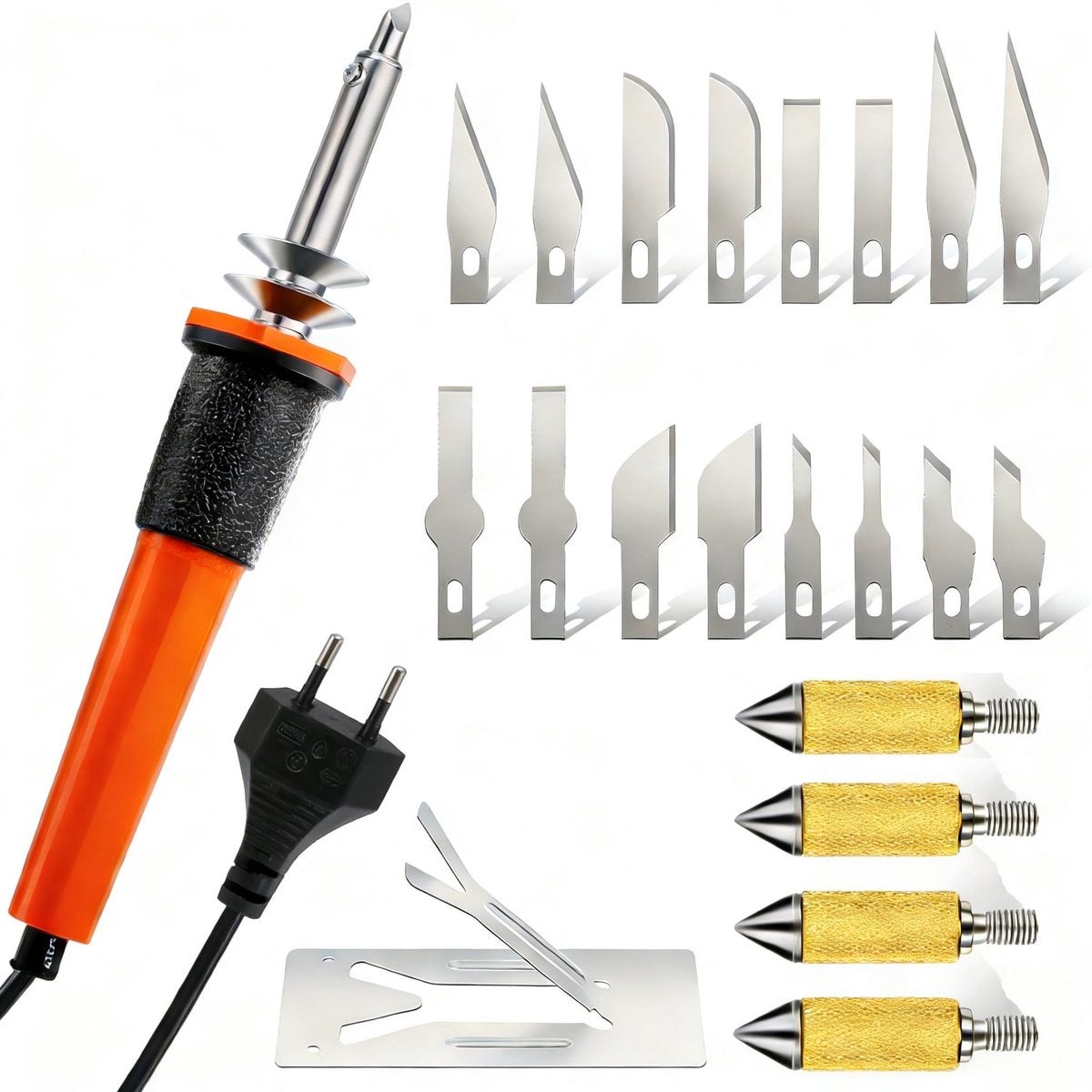 Instrument electric de tăiere cu lamă caldă cu 16 lame