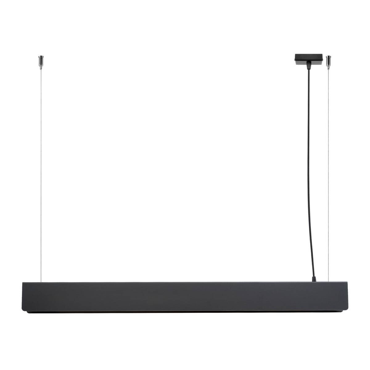 Lampa wisząca Spark czarna 1xG13x8.5W wym: 120 x 100 x 8 cm metal Sollux Lighting
