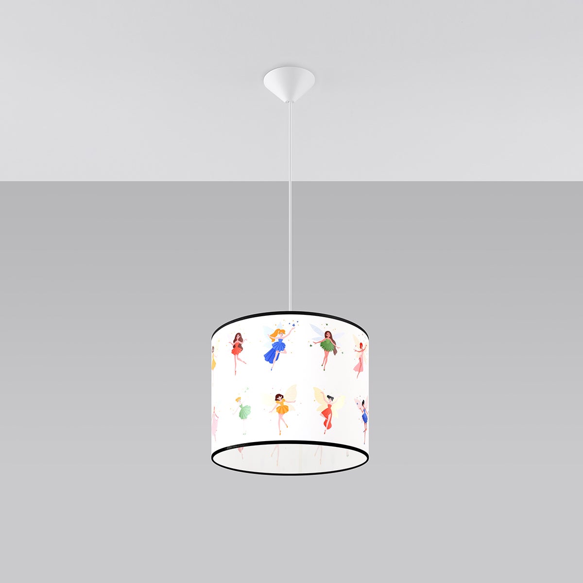 Lampa wisząca HADA 30 LED 4000K - 30x30x95cm Sollux