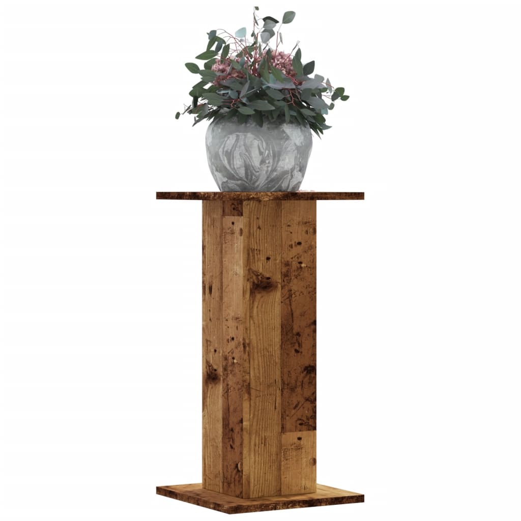 Jardinière | Supports pour plantes 2 pcs vieux bois bois d'ingénierie CFW84357 - 2