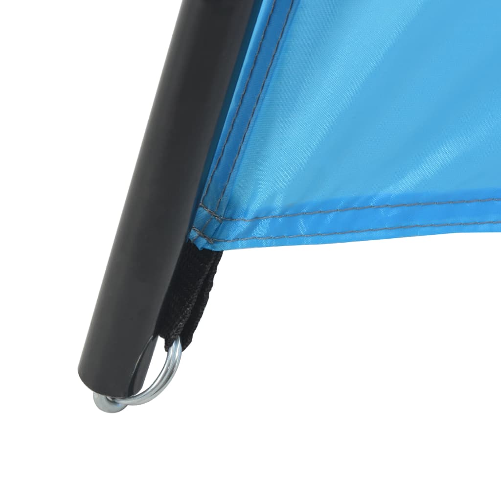 vidaXL Tente de piscine Tissu 590x520x250 cm Bleu - 5