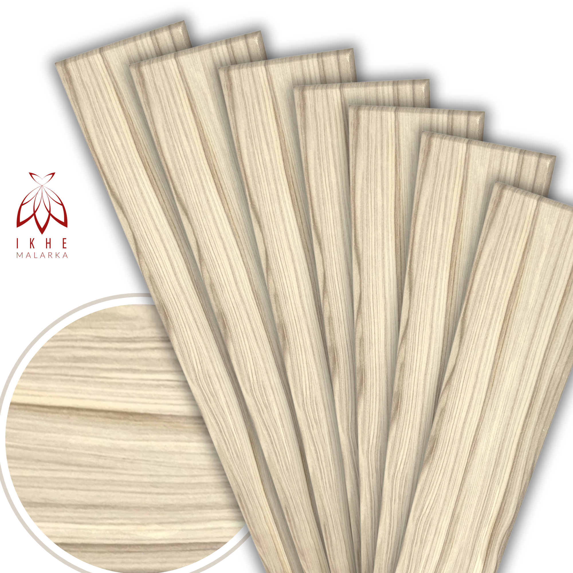 6 m² / 36 pièces dalles de plafond panneaux de plafond lambris en bois aspect imitation POLYSTYRÈNE MATÉRIAU Noyer 2 mm d'épaisseur P12 - 3