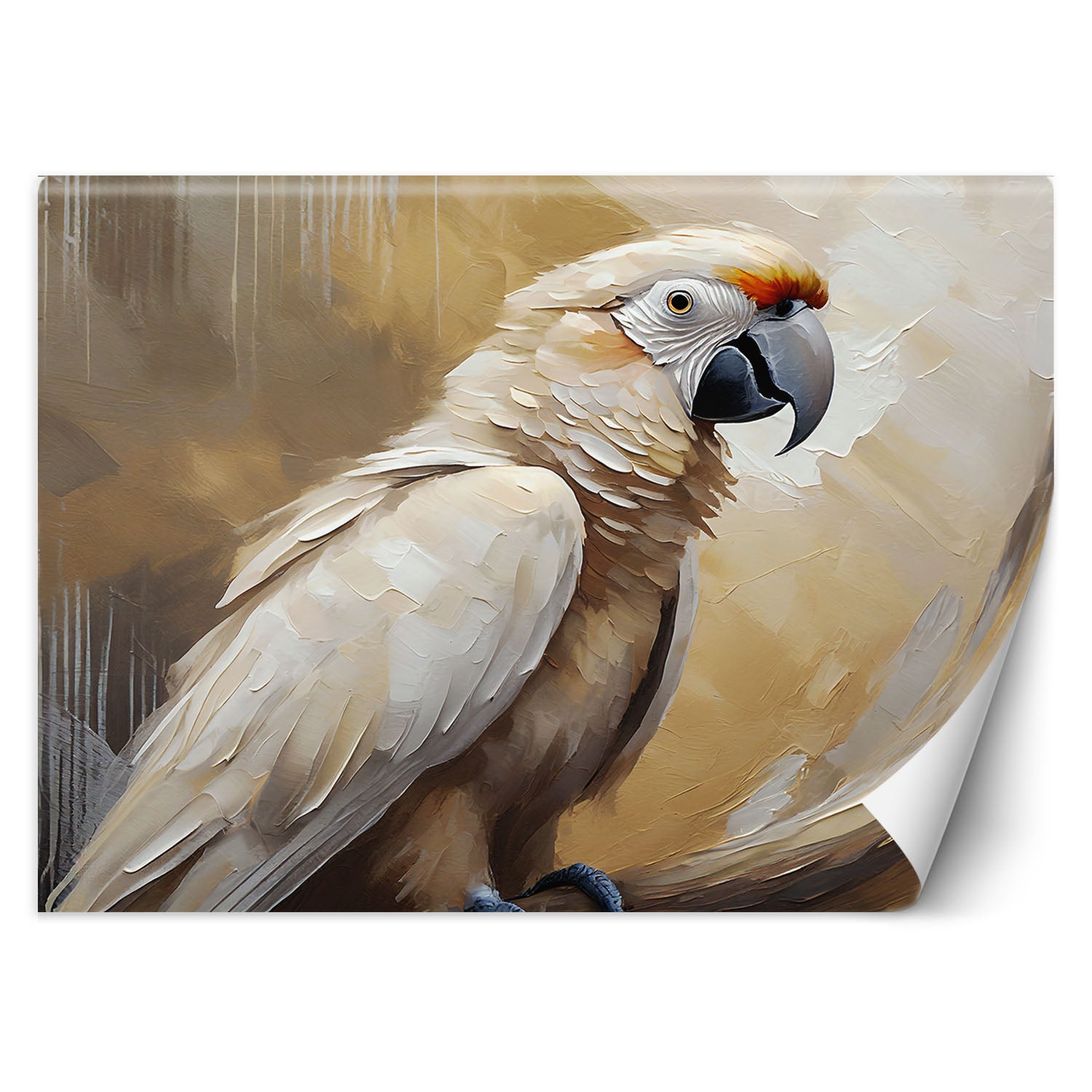 Fototapeta, AI Papuga ptaki malowany 350x245