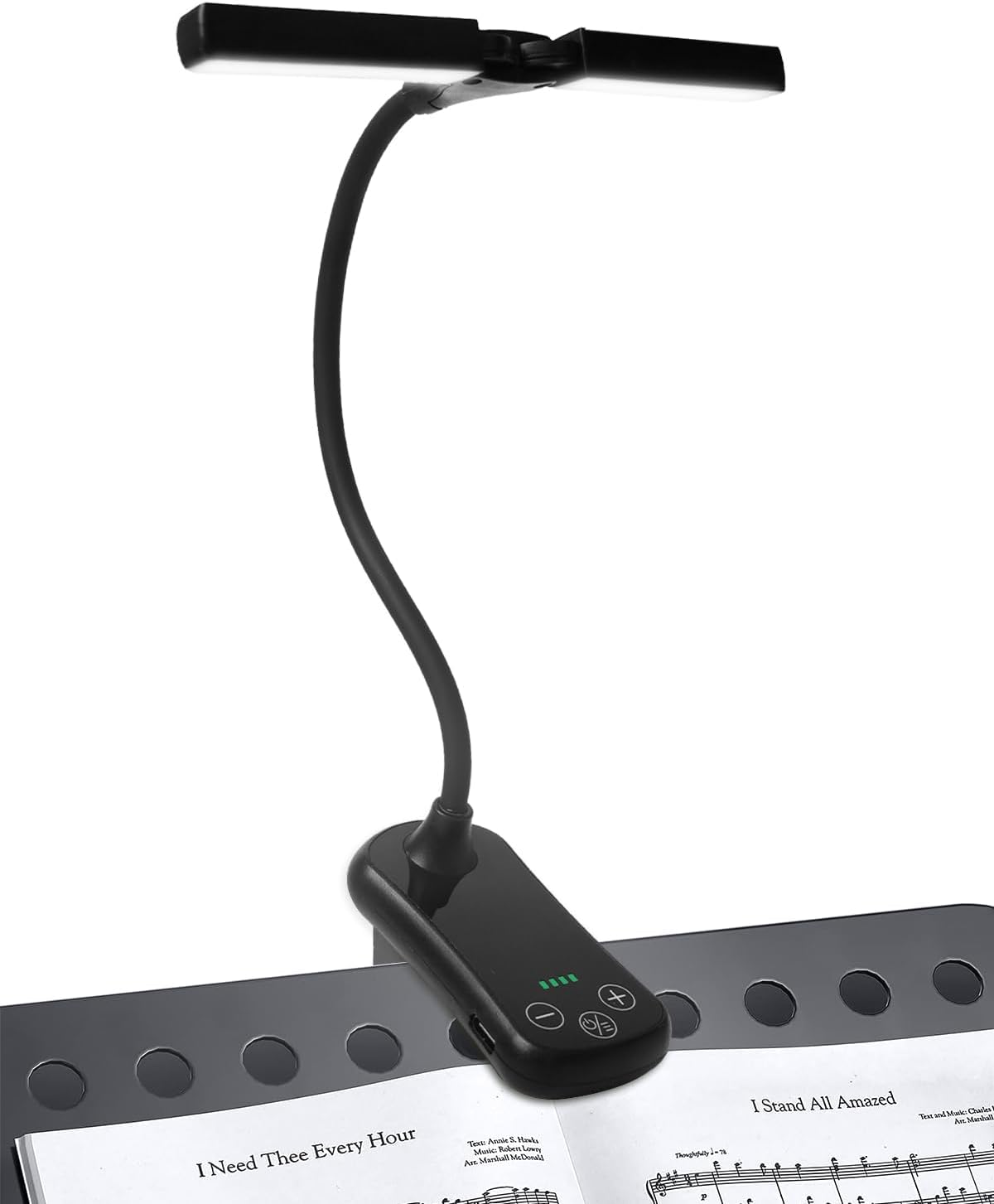 Lampe De Lecture Rechargeable - 24 LED, 3 Tons & 5 Luminosités, Bras Flexible, Pour Lit Et Voyage - 10