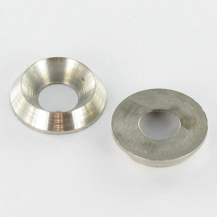 Conchos 3.2cm Classic Western Star Steel NP Silver Finish 36 Pieces