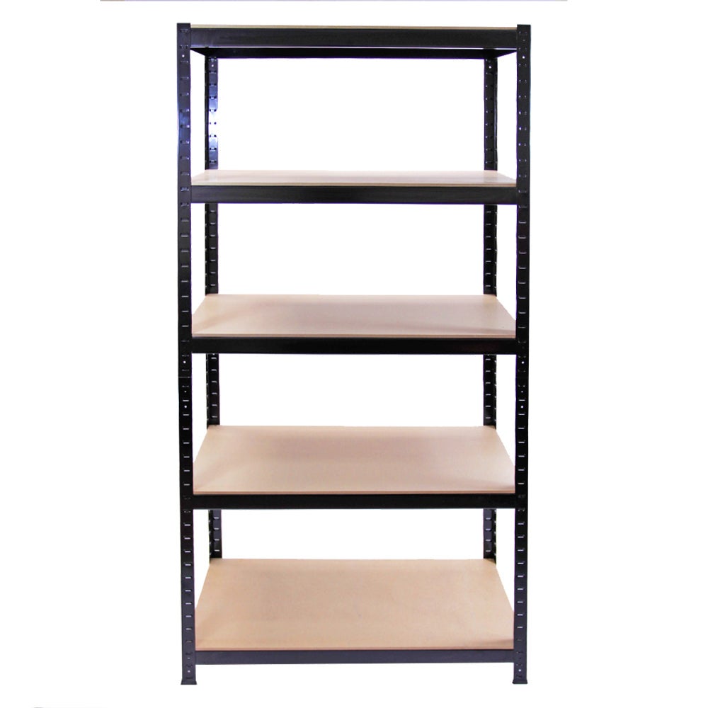 Monster Racking - Lot de 3 Rayonnages T-Rax en Acier Sans Boulons Noirs 90cm x 45cm x 180cm - 2