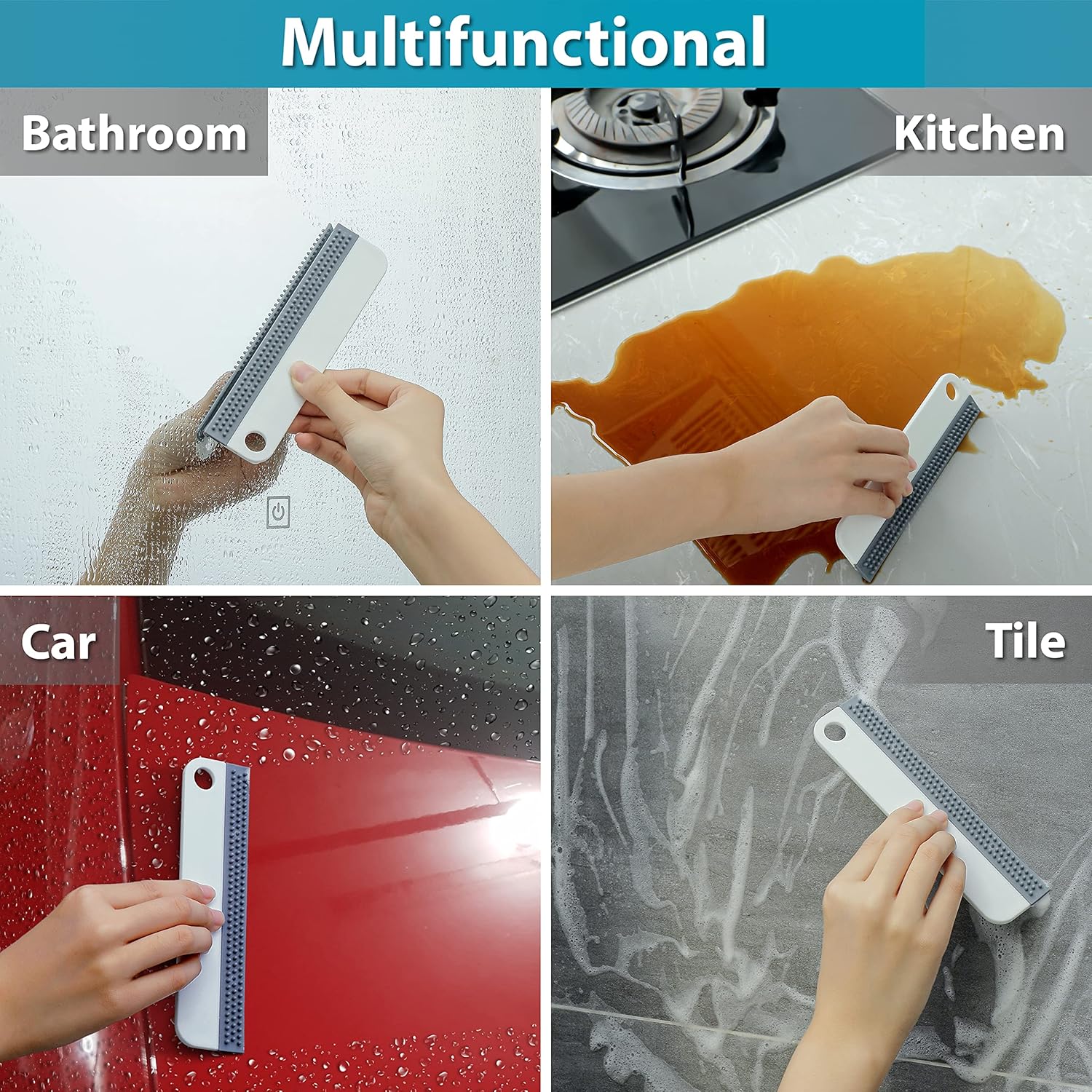 Tête De Rechange Pour Serpillère Leifheit Power Mop 3-en-1 – Housse Essuie-glace Lavable