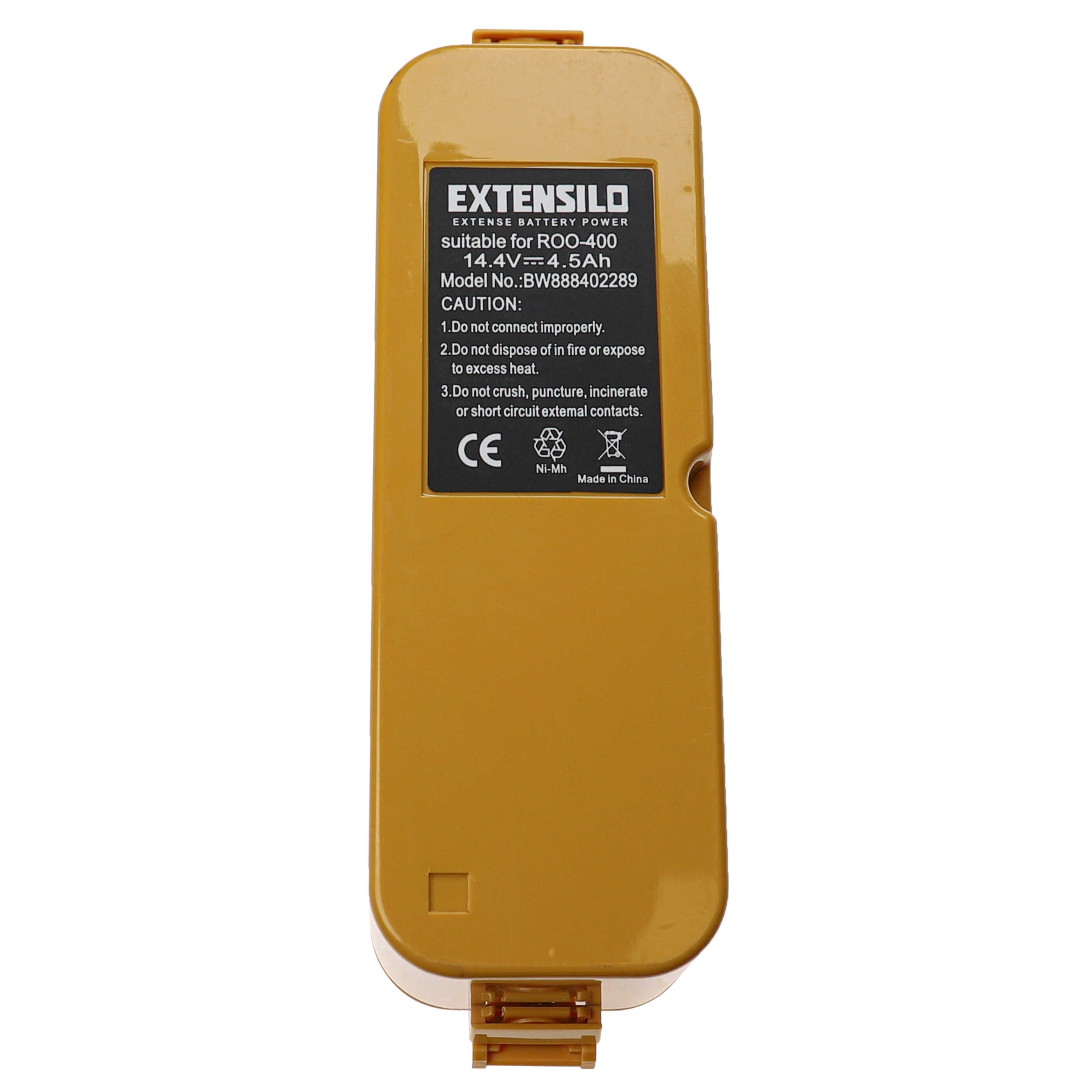 EXTENSILO Batterie Compatible avec Ambrogio Alex, L30, L15 Deluxe, L30 Basic, L30 Deluxe Robot Tondeuse (3400mAh, 25,2V, Li-ION