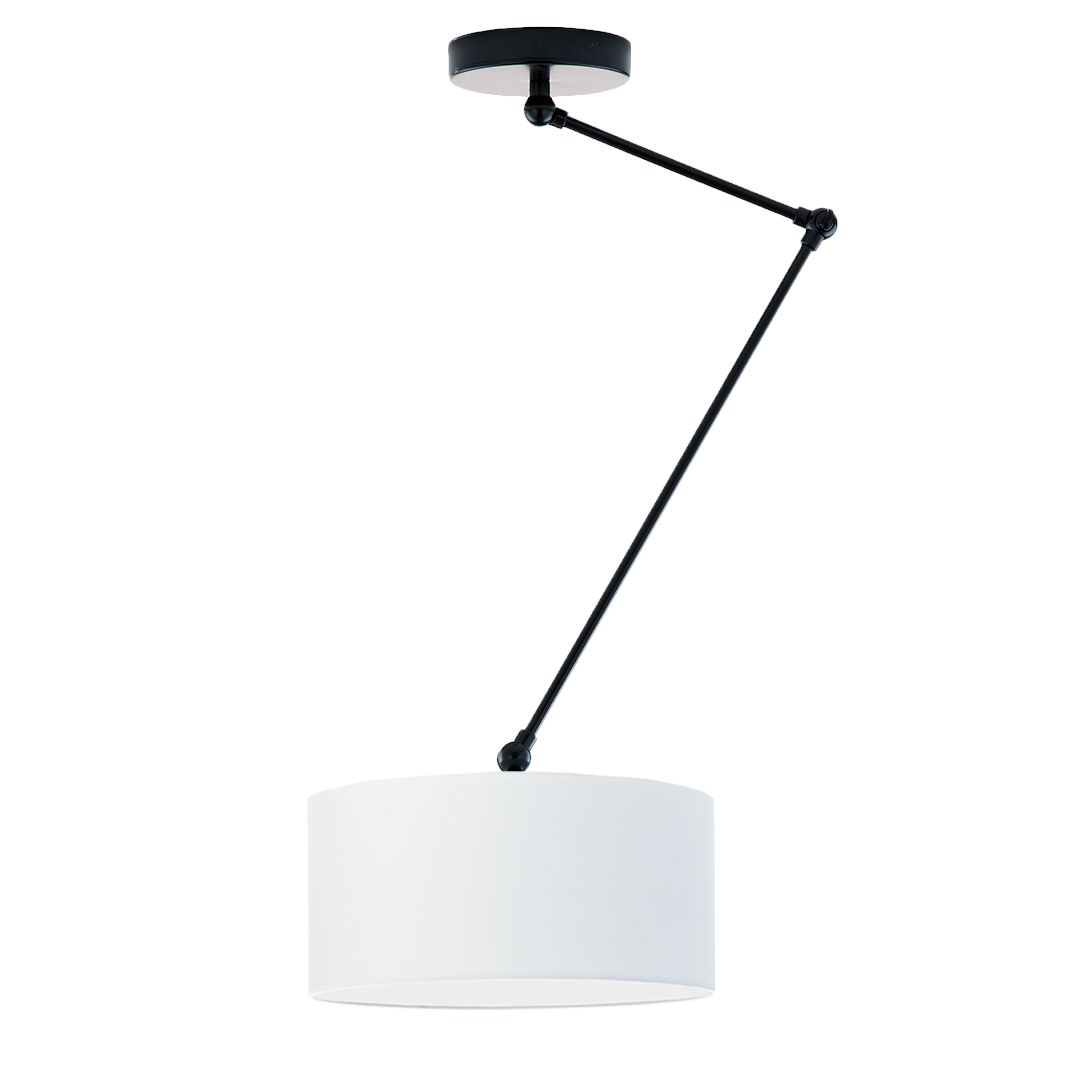 Lampa sufitowa żyrandol lampa wisząca z abażurem walec SOUL