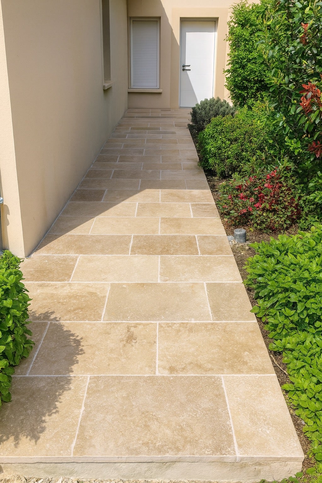 TRAVERTIN STANDARD LIGHT (1er choix light), pierre naturelle, 40,6 X 61 EP 1,2cm intérieur/exterieure - PATTOM LIVRAISON PREMIUM CHARIOT EMBARQUÉ - 7