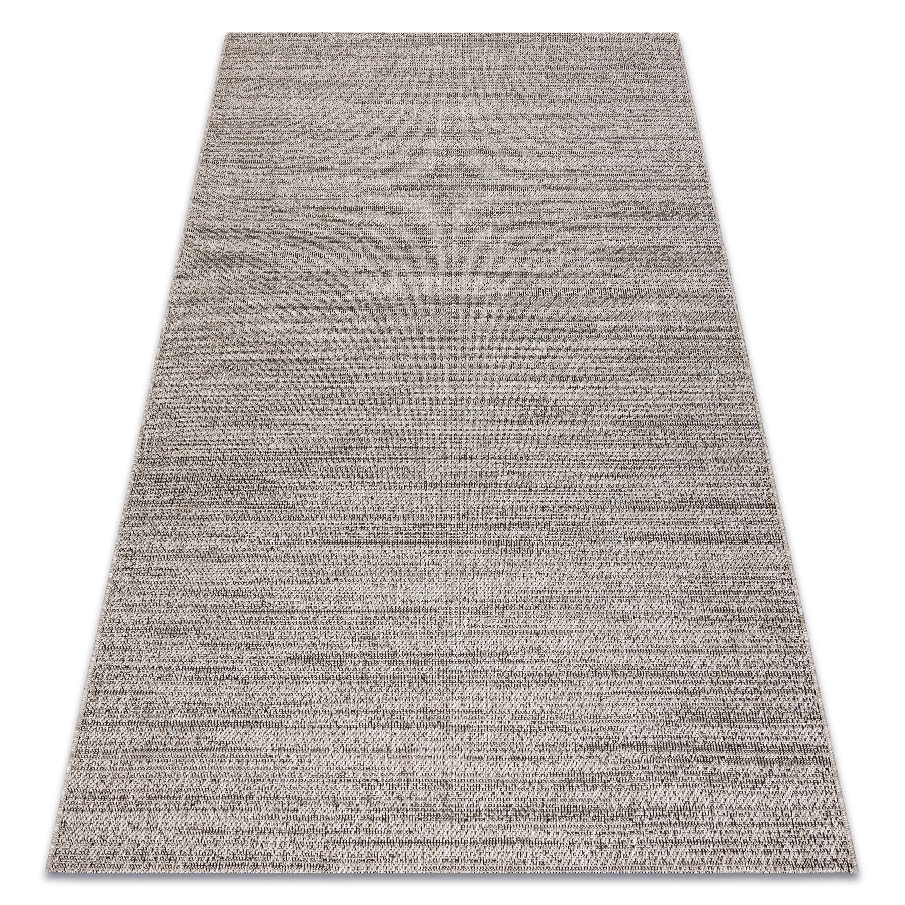 DYWAN SZNURKOWY SIZAL FLOORLUX 20389 silver / black MELANŻ 60x110 cm
