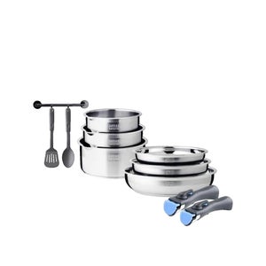 Marmite Inox VEVOR 50,1 L / 53 QT - Faitout Professionnel Avec Couvercle, Idéal Restauration & Famille