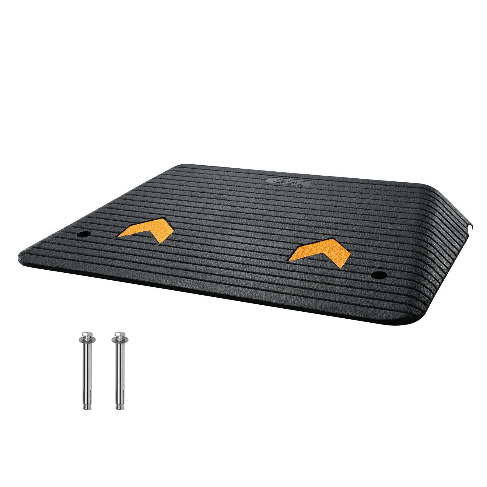 Próg rampowy rampa krawężnik próg drzwi rampa 90,2x62x10,2cm guma 15T VEVOR