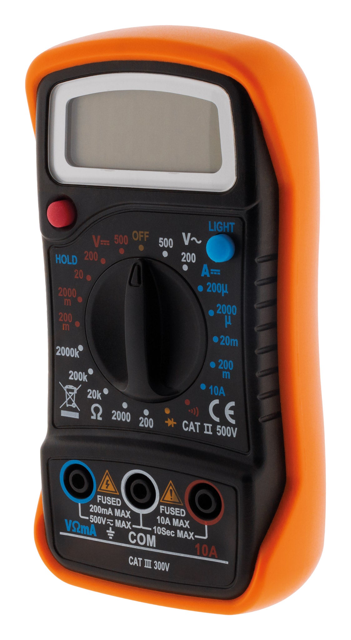 Multimètre digital 300V CAT III - Zenitech - 3