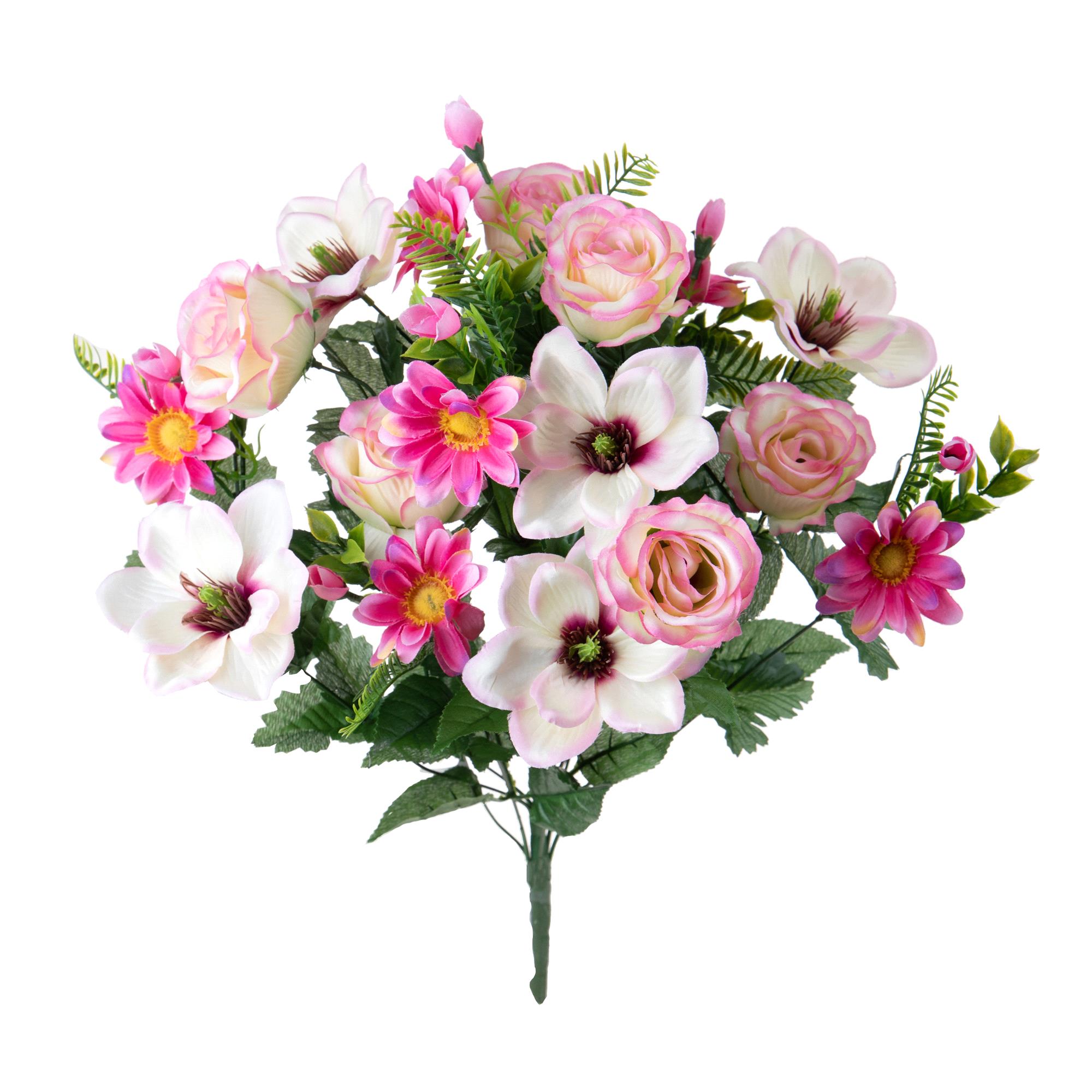 3 Rami Di Magnolia Artificiali Gialli 82 Cm - Fiori Finti Realistici Per Centrotavola E Decorazione Casa
