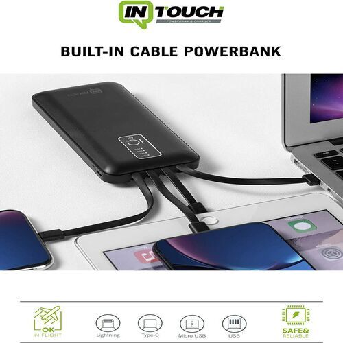 Power Bank Wireless 10000mAh Con Doppia USB E Ventosa – Per IPhone E Dispositivi Qi, Carica 3 Dispositivi Insieme