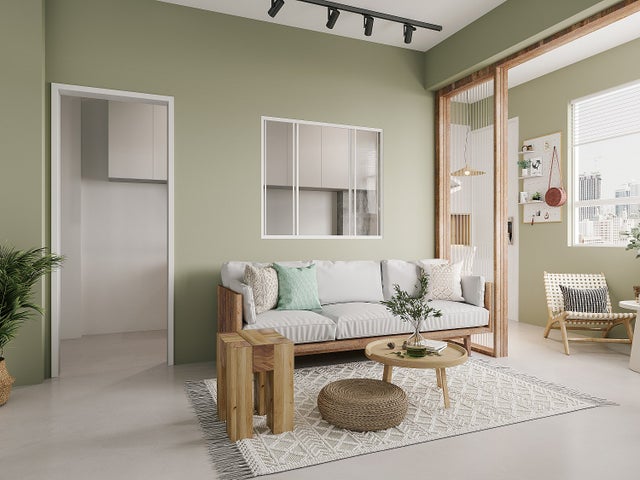 Verrière coulissante en aluminium thermolaqué blanc 120 x 105 cm (L x H) – RAVENA