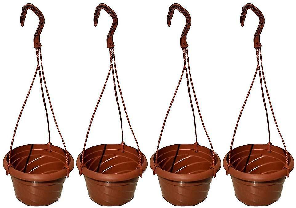 Zestaw 4 wiszących doniczek
