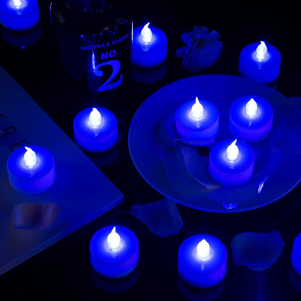Lot De 36 Bougies LED à Piles - Flamme Réaliste, Lumière Chaude Vacillante - Sécurité Enfants & Animaux - Pour Noël, Mariage, Fêtes