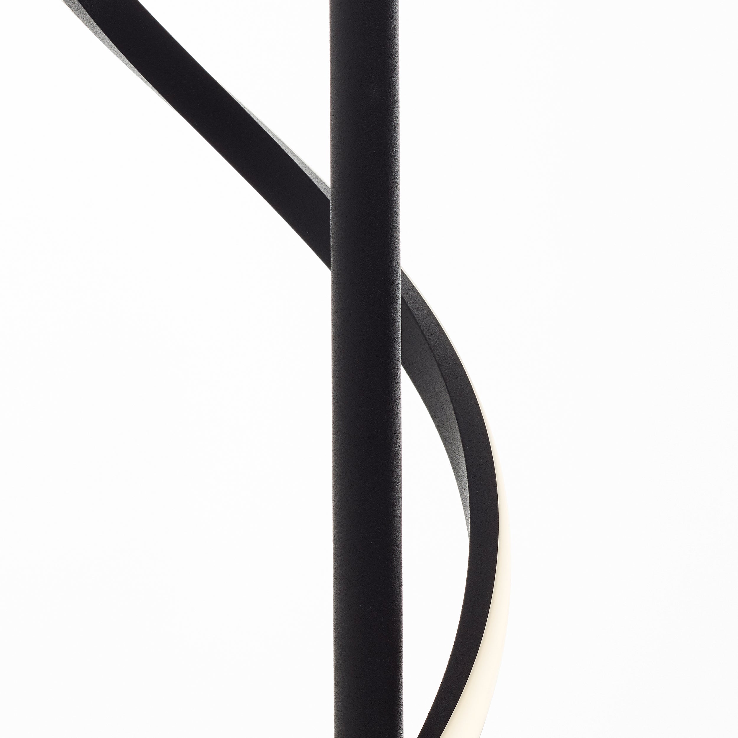 Brilliant lampa Eunice Lampa podłogowa LED 1,5m czarny matowy metal/czarny plastik 16 W LED zintegrowany - 4
