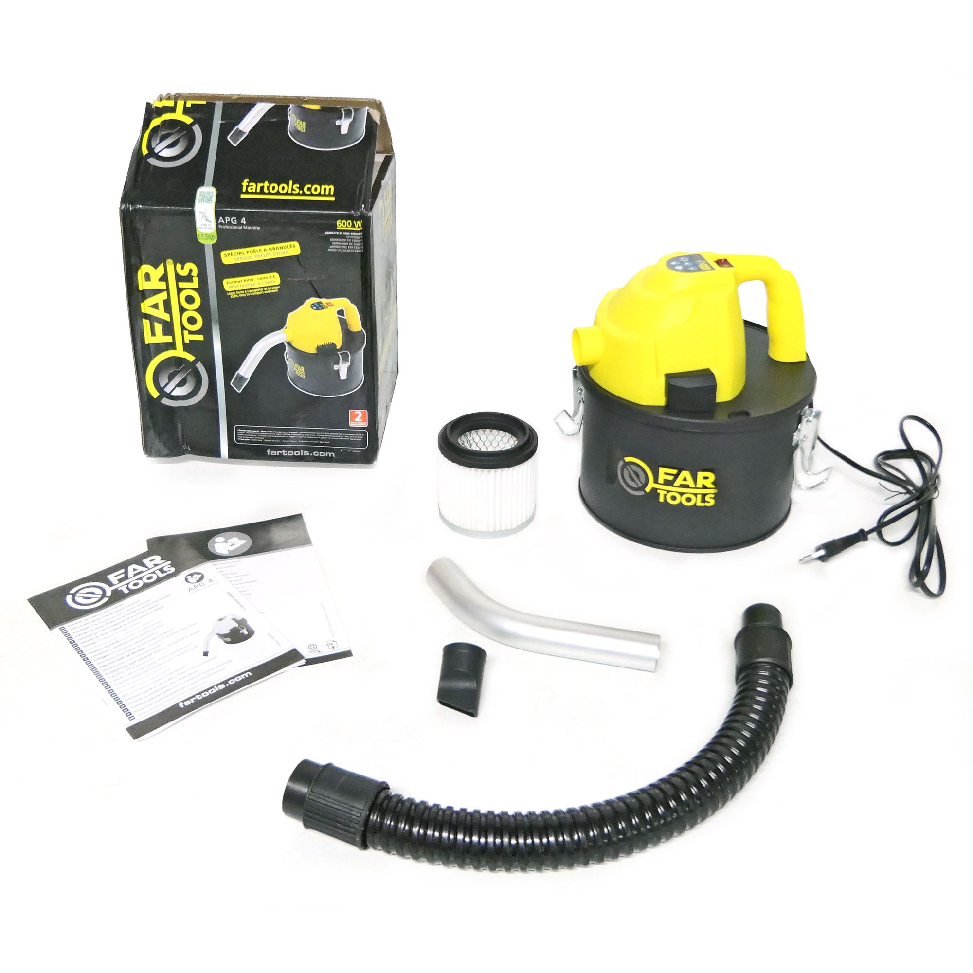 Aspirateur Vide-Cendre 4L 600W Spécial Granulés - 3