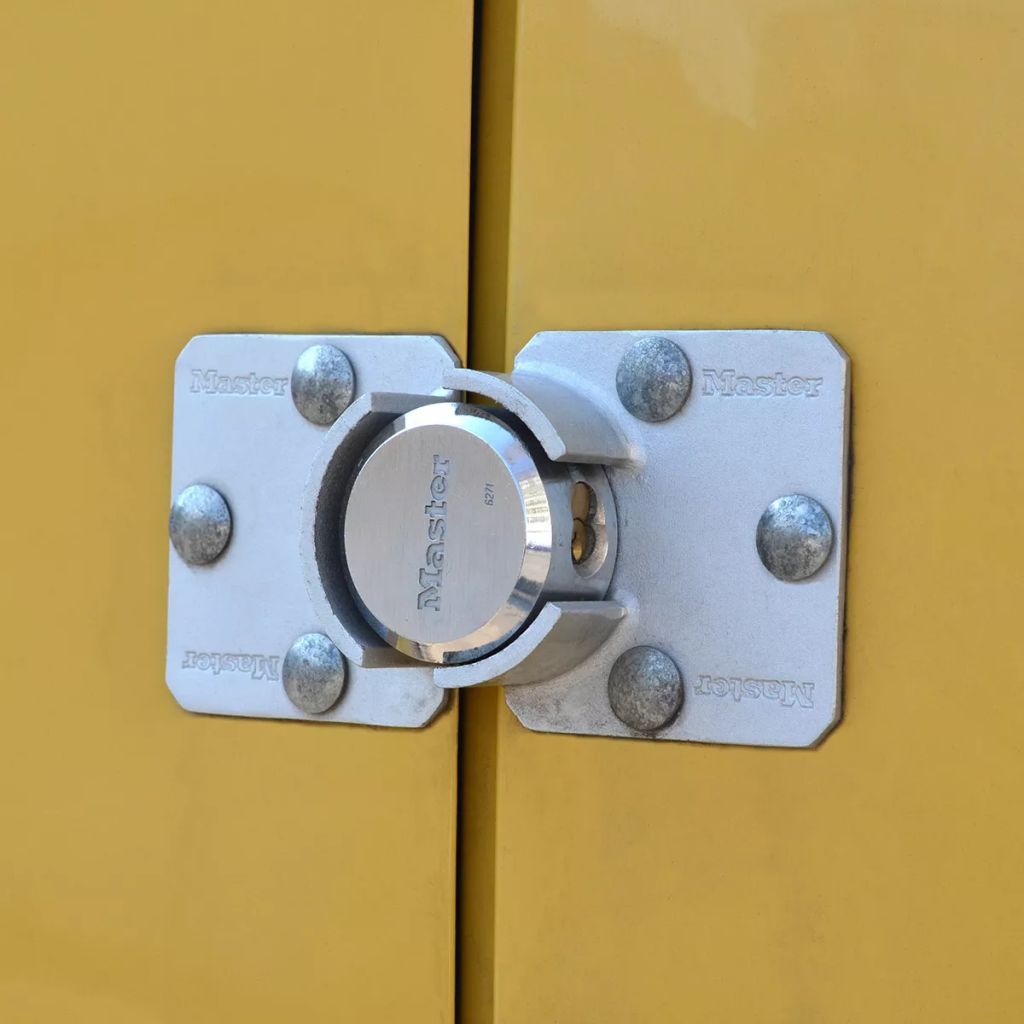 Ensemble de cadenas et moraillon en acier Argenté 736EURD Master Lock - 7
