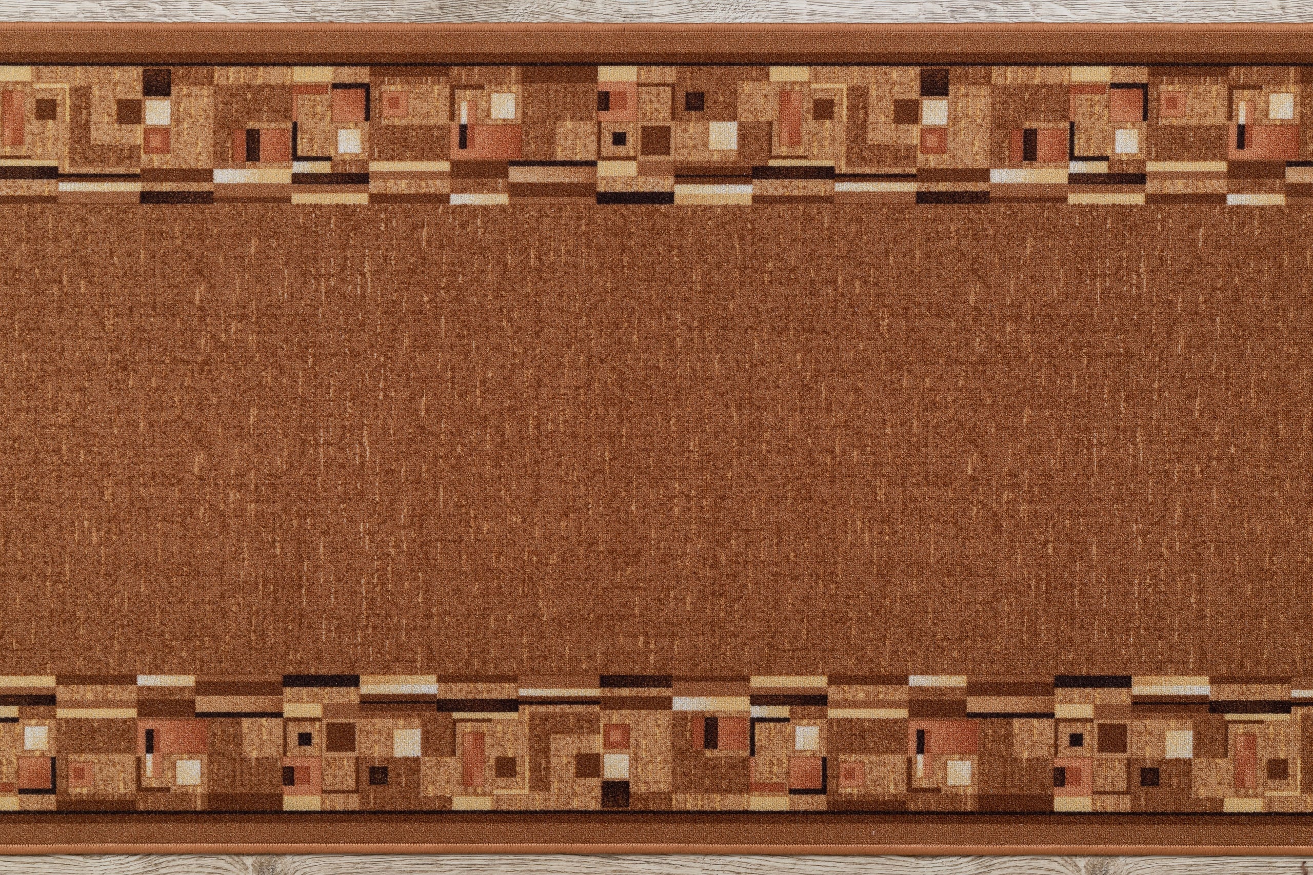 TAPIS DE COULOIR ANTIDÉRAPANT BOMBAY Beige foncé 80cm 80x780 cm - 5