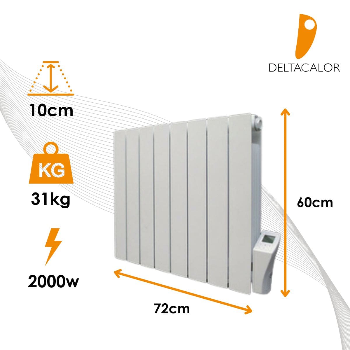 Radiateur Deltacalor 2000w Notice