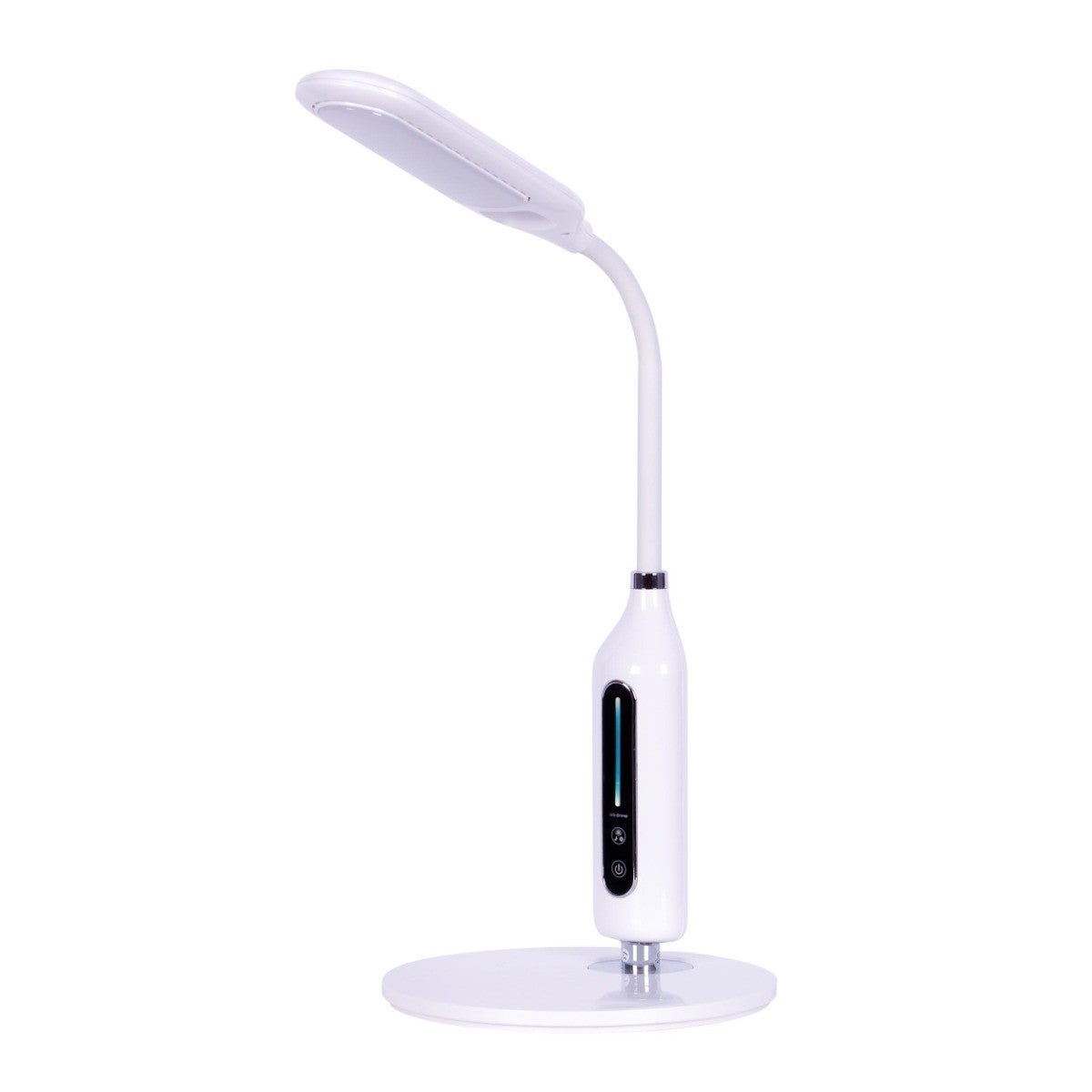 Lampa biurkowa szkolna elastyczna biała Kaja MIDA K-BL1072 BIAŁY