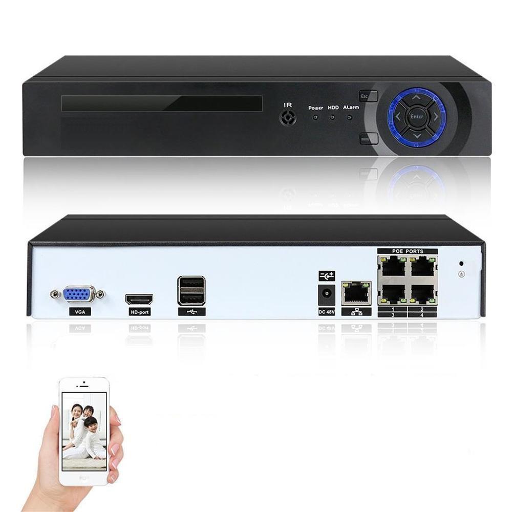 Kit vidéo-surveillance 4 caméras dome ip fullhd+ 5mp poe - 2
