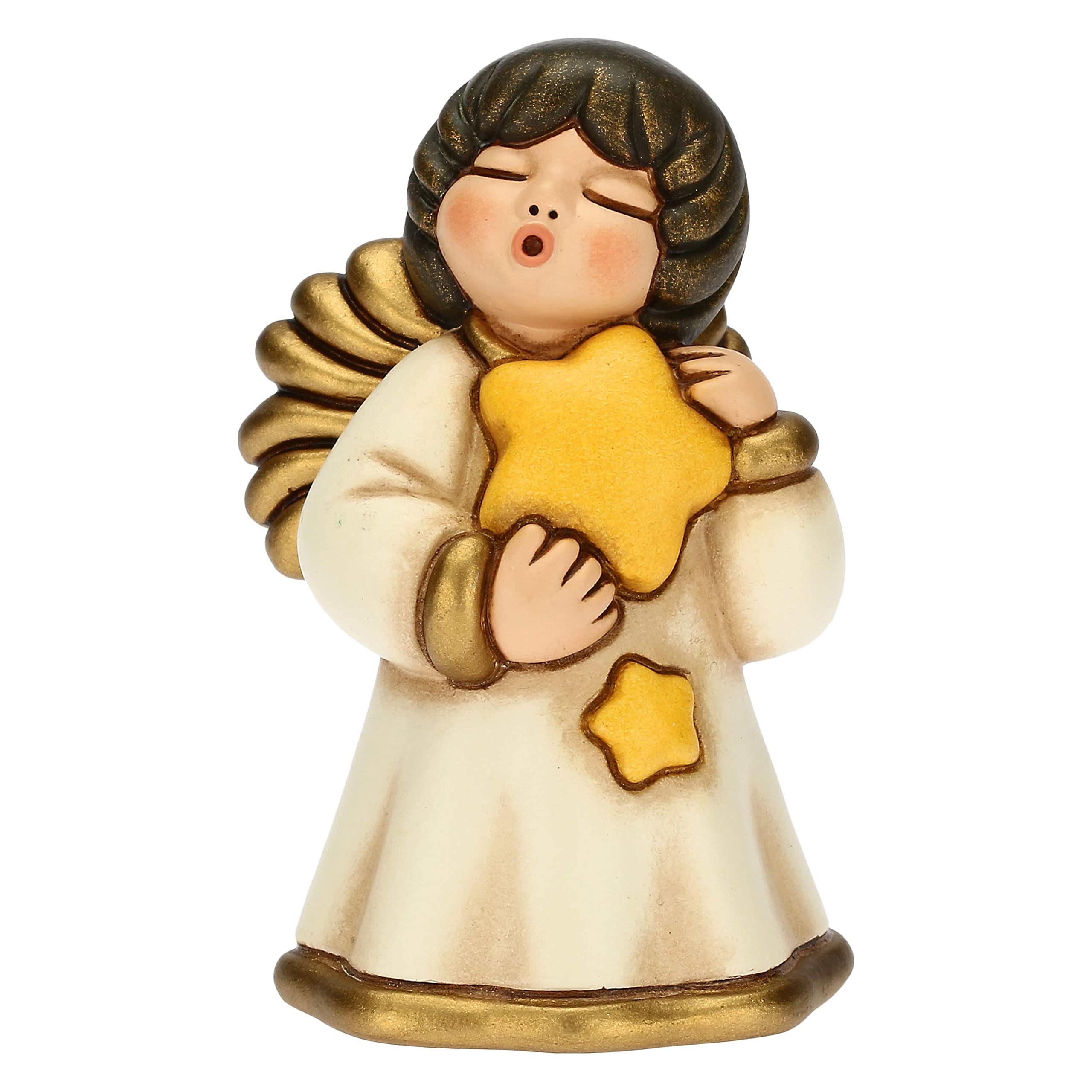Angelo Custode Di Amore THUN - Statuina In Ceramica Per Casa, Living, 4,7x5x7,5 Cm - Foto 2