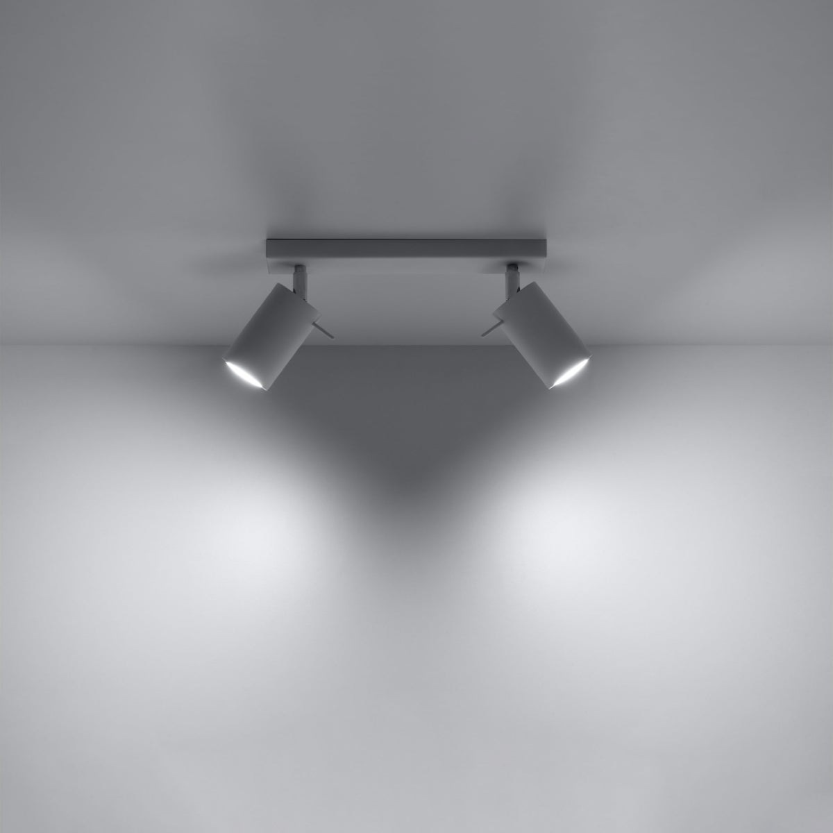 Plafon BRIIX 2 biały LED 3000K - 30x6x16cm Sollux