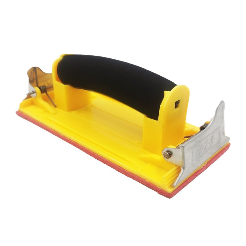 Ponceuse à main avec manche en éponge, petite ponceuse à main, 18 × 8,5 ...