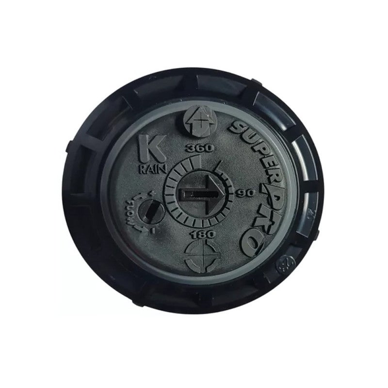 Lot de 5 Arroseur d'arrosage KRain SuperPro 3/4'' | Portée de 7,90 à 14,9 m | Aspersor à turbine à angle réglable | Contrôle d - 3