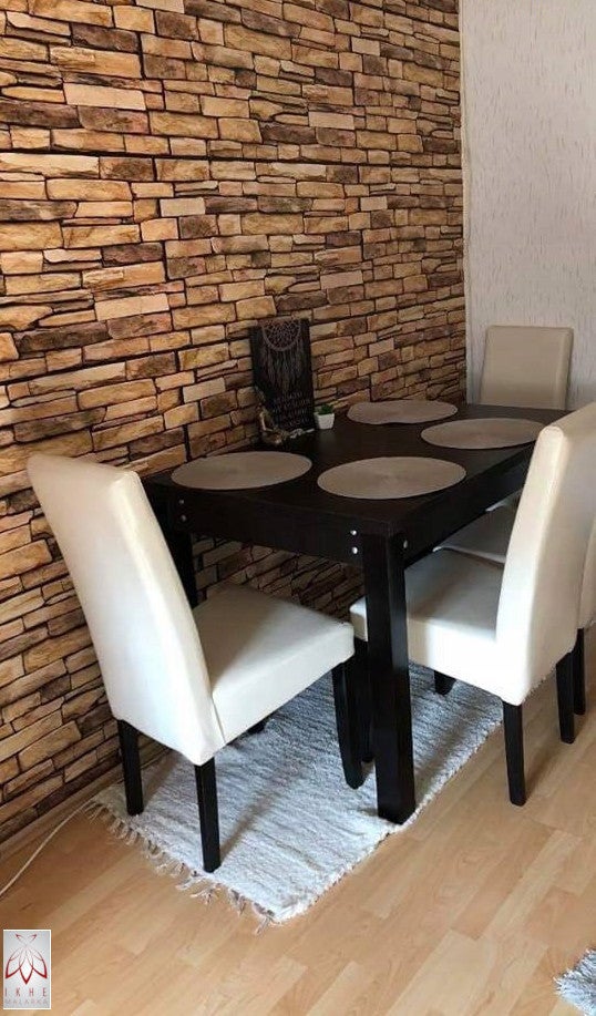 10 Panneaux Muraux 3D en PVC – Imitation Carrelage – 4 m² – Revêtement Décoratif Léger – Épaisseur 1 mm Sandstone Slate - 8