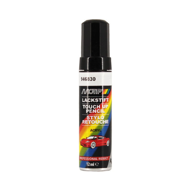 Stylo De Retouche - Noir Brillant - Peinture Pour Réparer Les