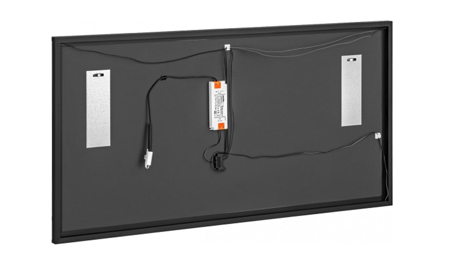 Lustro LED w ramie 68 x 123 x 3 cm - 4