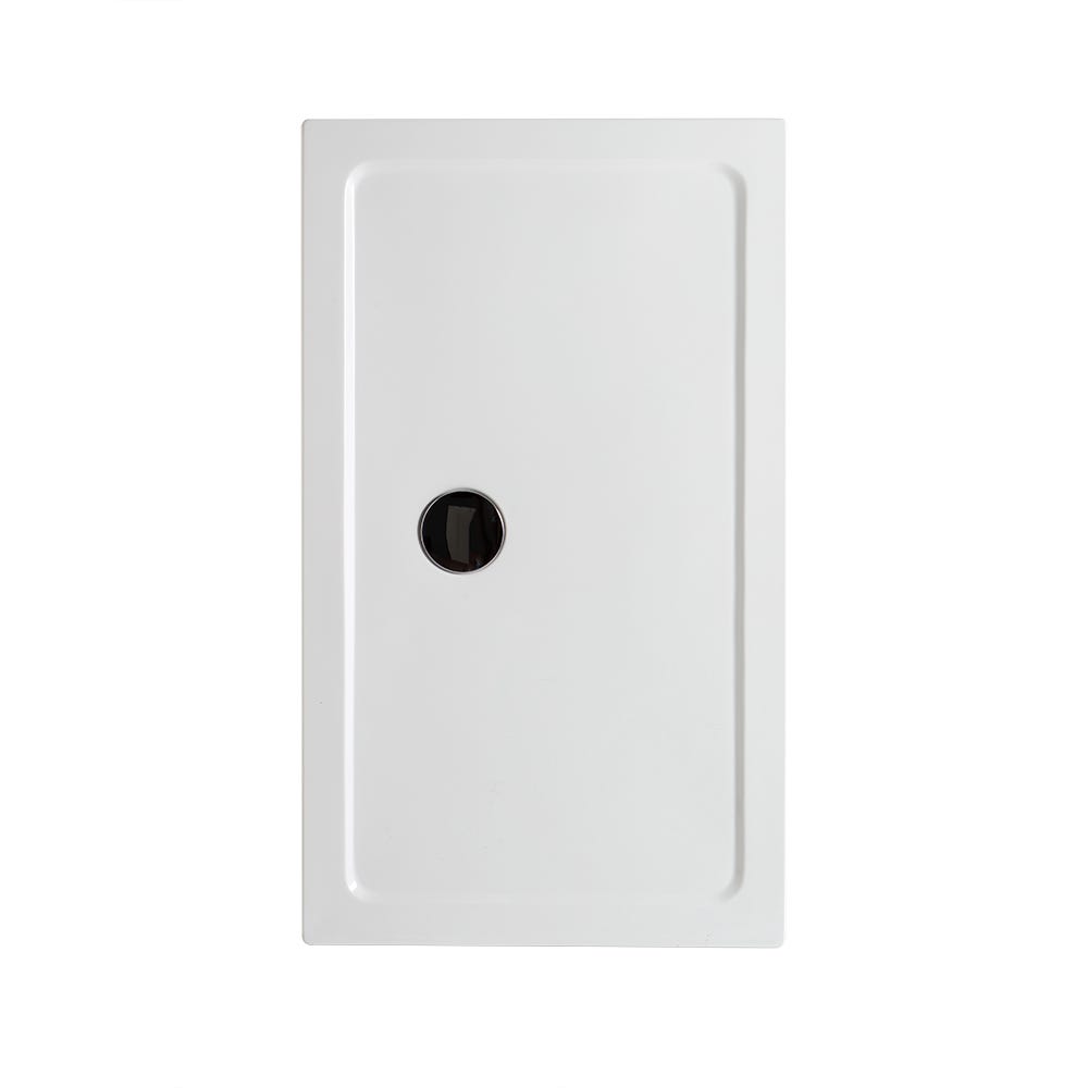 Receveur de douche 70x90 acrylique et abs blanc | Alba - 7