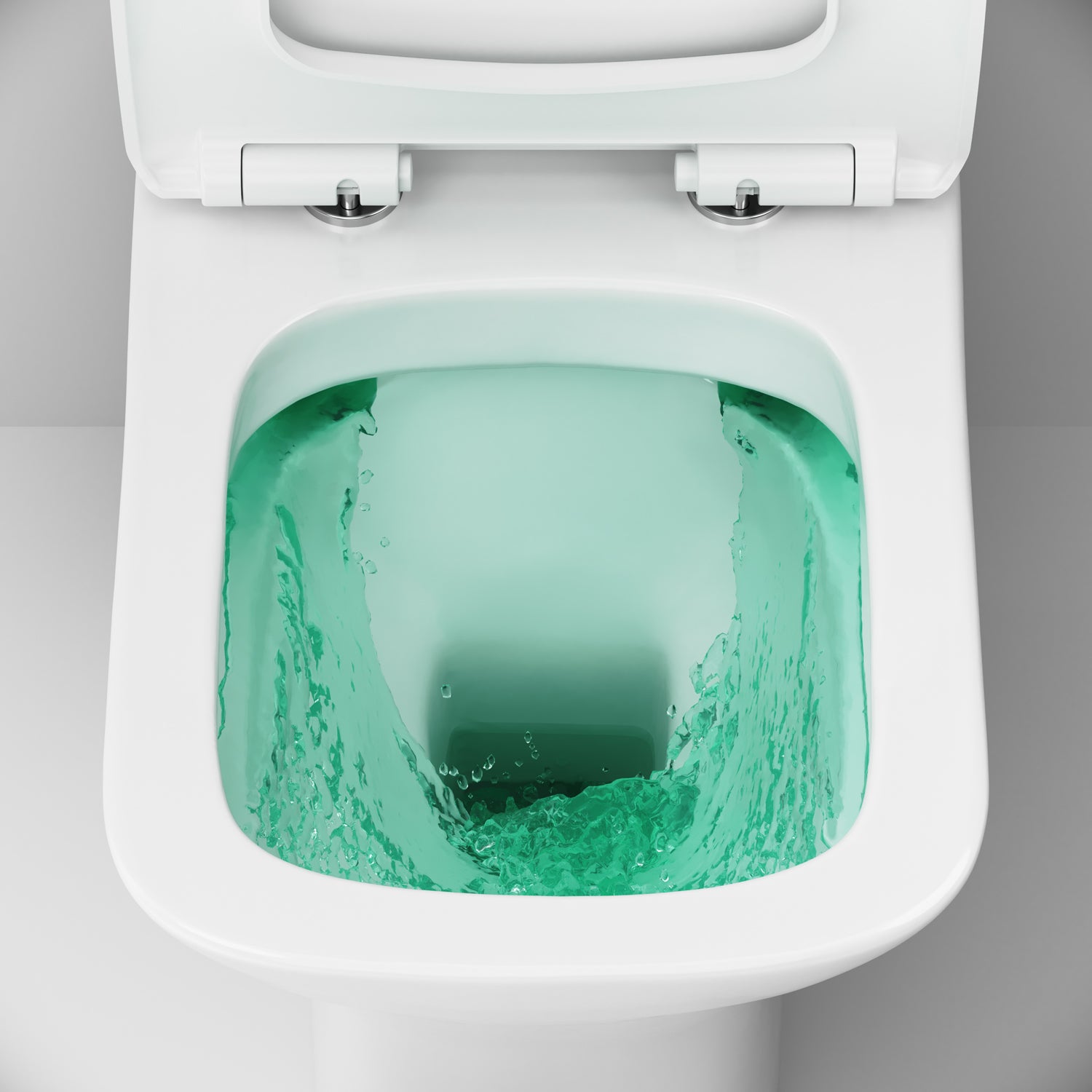 Pack WC à poser sortie horizontale sans bride, Gem, avec couvercle de siège Softclosing FlashClean CGA8601PSC Blanc AM.PM - 11