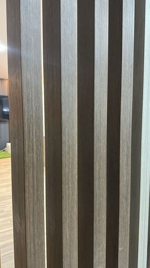 Viga alveolar de aluminio 100x50x2900 mm Color: WALNUT - 2