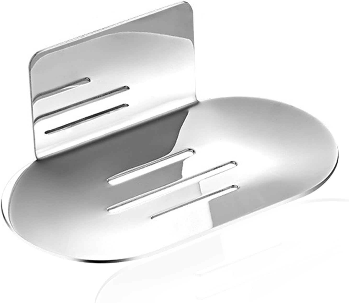Porte-Savon Mural Acier Inoxydable Chromé - Accessoire Salle De Bain Élégant Et Pratique GDrems