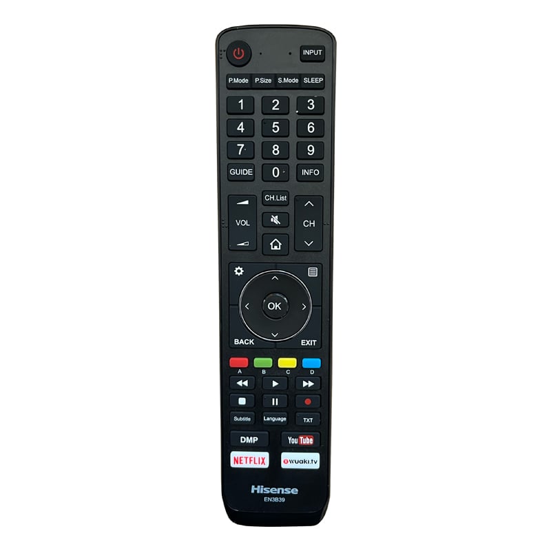 En3B39 Télécommande De Remplacement Compatible Avec Hisense Uled Hdr 4K
