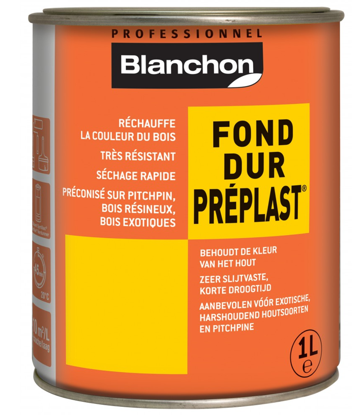 Uniwersalny Podkład do Drewna blanchon Préplast Szybkoschnący Niskozapachowy 1L