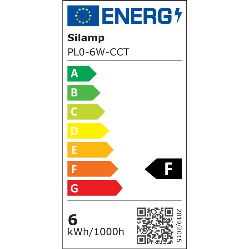 Plafonnier LED Rond 6W BLANC CCT - 3000K/4000K/6500K - SILAMP - 7