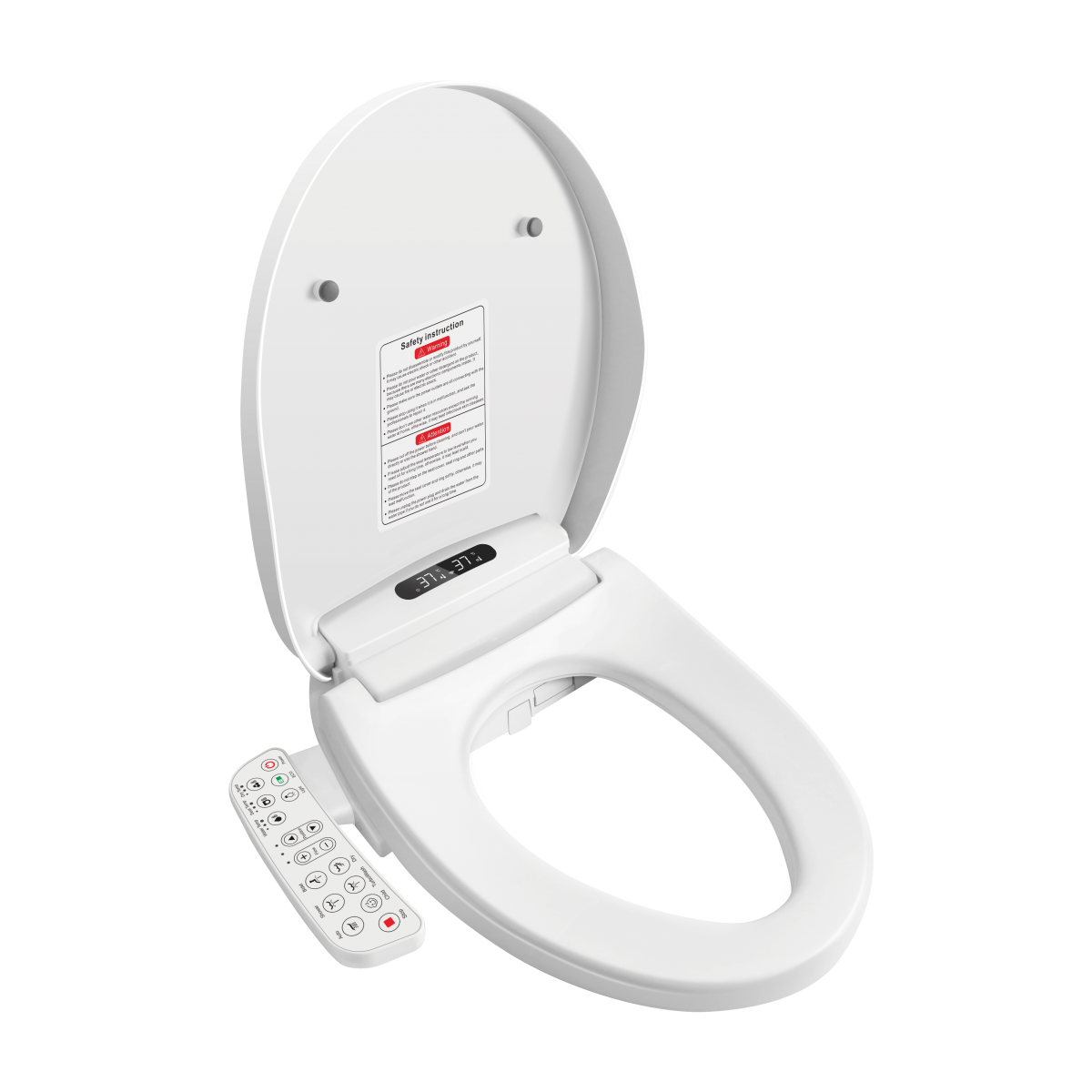 Abattant de Toilette Japonais WC Lavant et siège Chauffant séchage