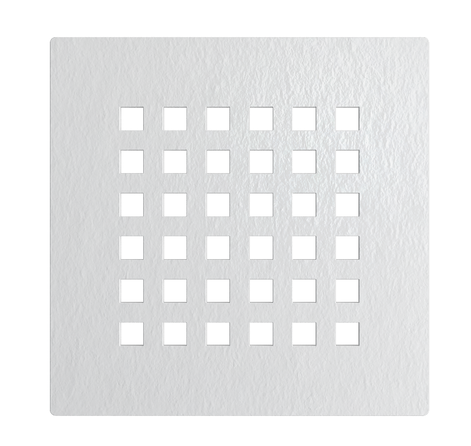 Balneo Maskownica Do Brodzika Prysznicowego Stone Tray 13,2x13,2 cm Biała