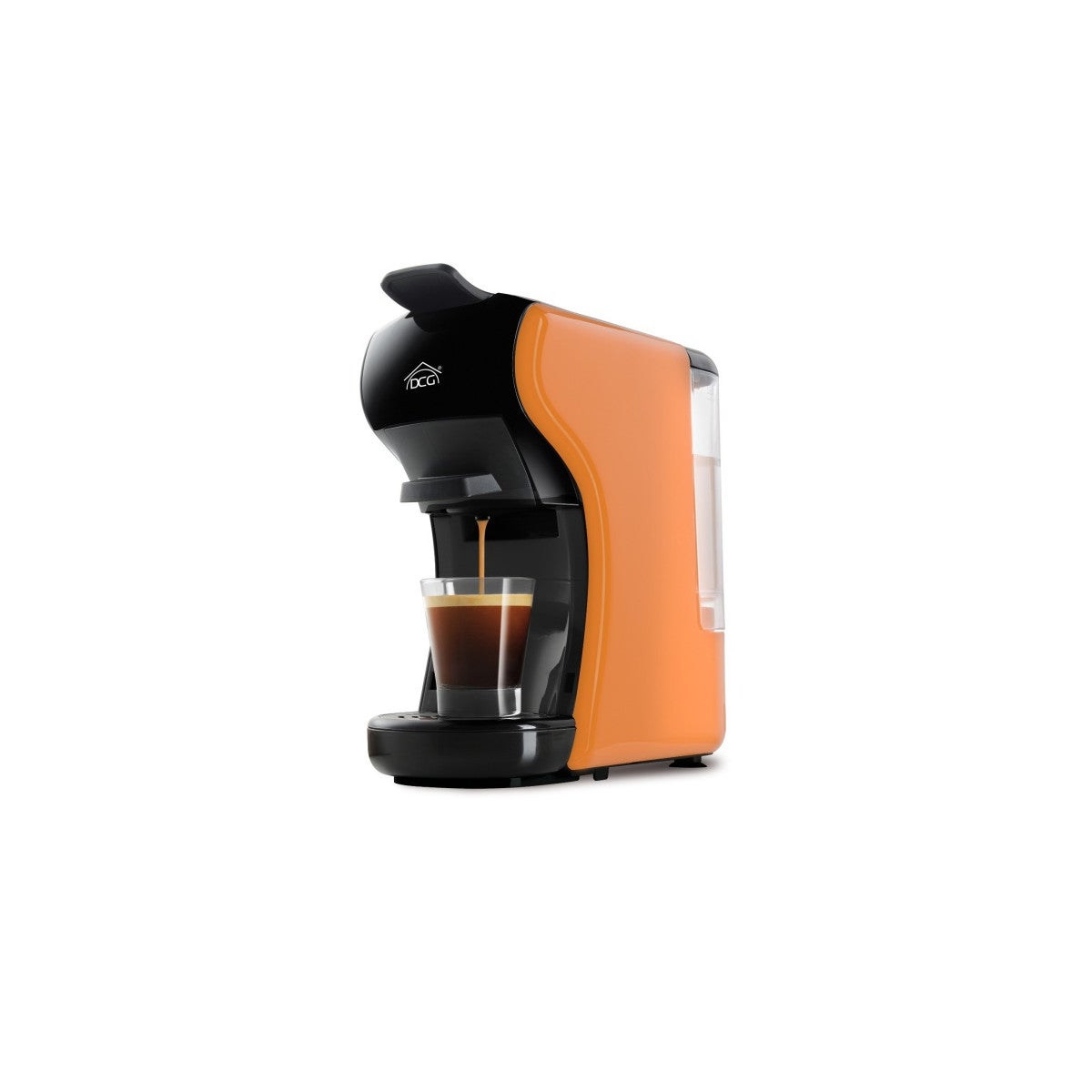 Cafetera de cápsulas DCG Eltronic ES6517 0,6 L Negro Naranja - Main Image